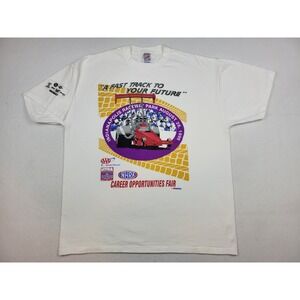 Vintage Indianapolis Raceway Park‎ Dragster NHRA Drag Racing Shirt XL USA